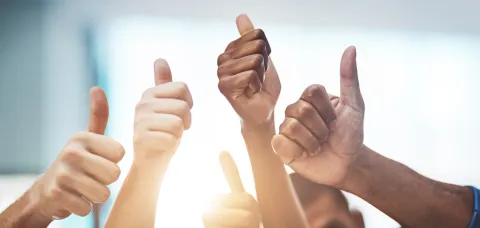 Thumbs up
