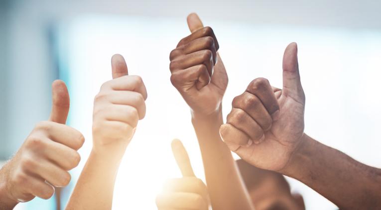 Thumbs up